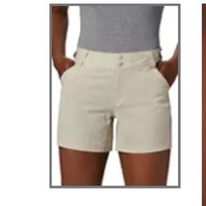 Women's Columbia Performance Fishing Gear Khaki Outdoor Shorts